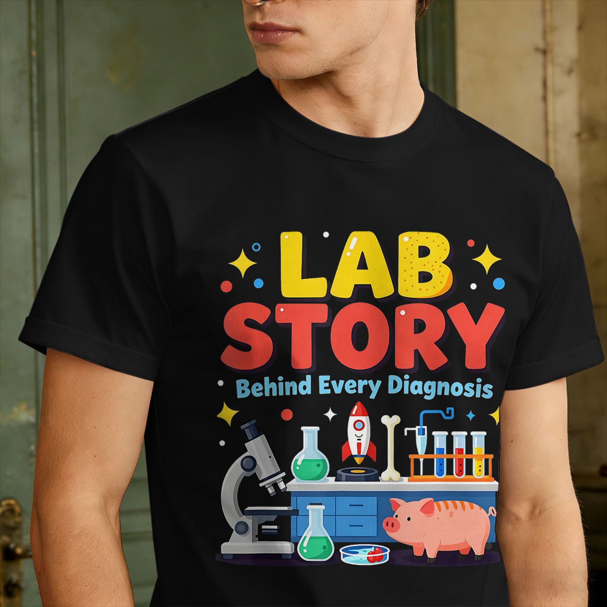 Men's Medical Laboratory Techn - огляд і ціна Medical Laboratory Technician