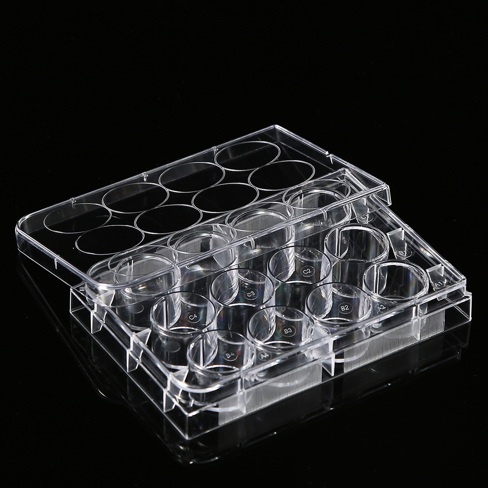 5Pcs Polystyrene 12 Well Petri - огляд і ціна Medical Lab Supplies