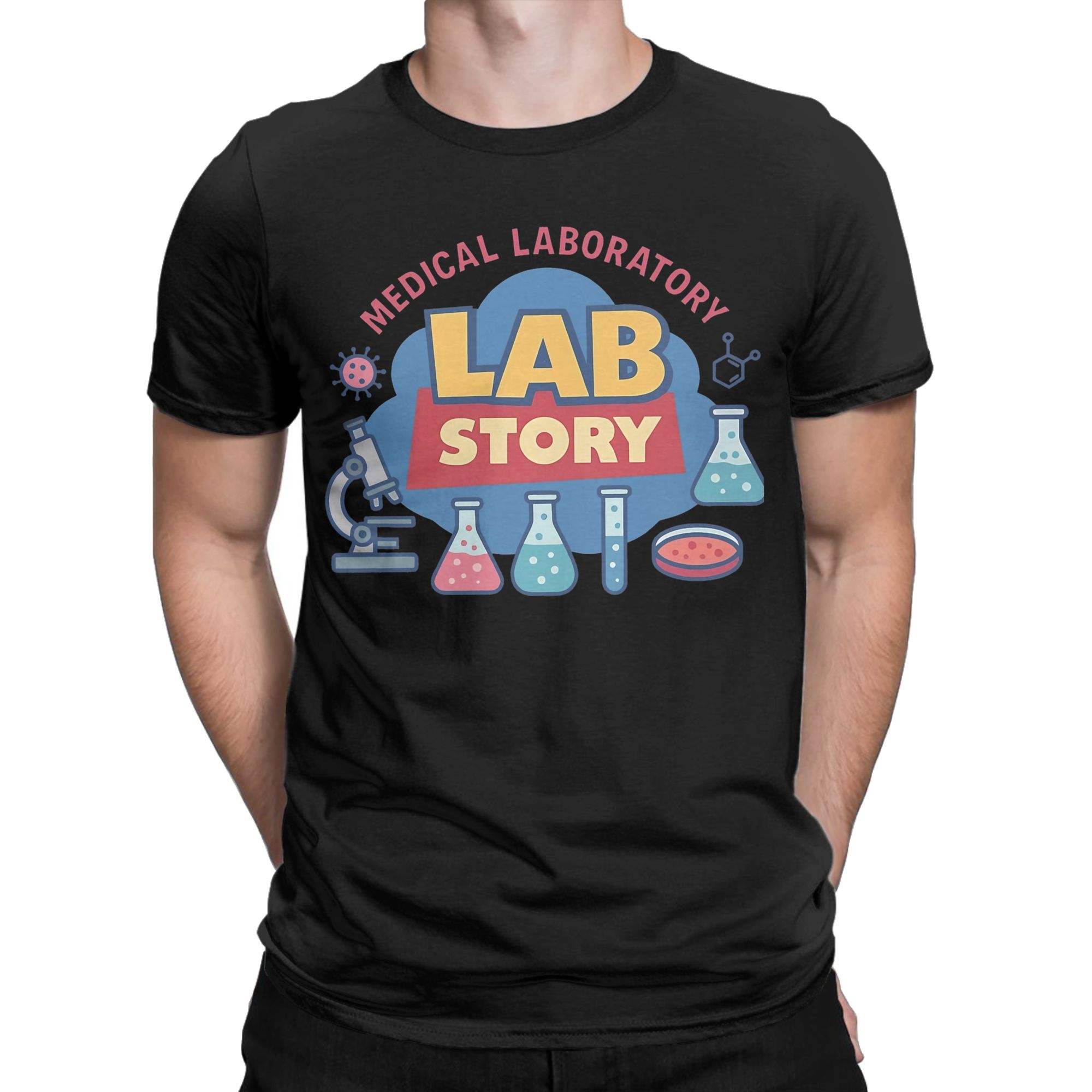 Men T-Shirts 2026 Lab Week Med - огляд і ціна Medical Laboratory Technician